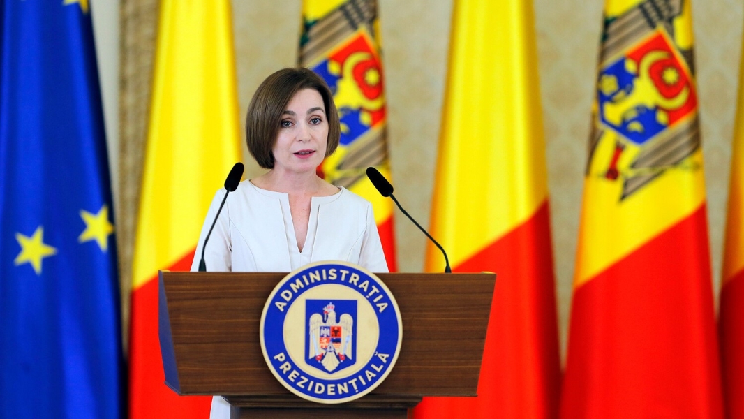 Президент Молдавии Санду призвала жителей Кишинева отметить 9 мая День Европы