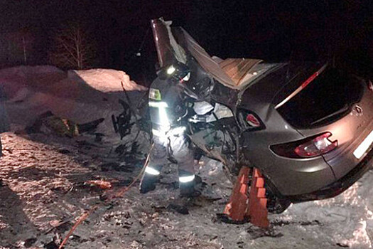 Под Хабаровском трое взрослых и ребенок стали жертвами ДТП