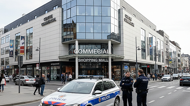 Ссора двух женщин в торговом центре Бельгии закончилась массовым отравлением газом