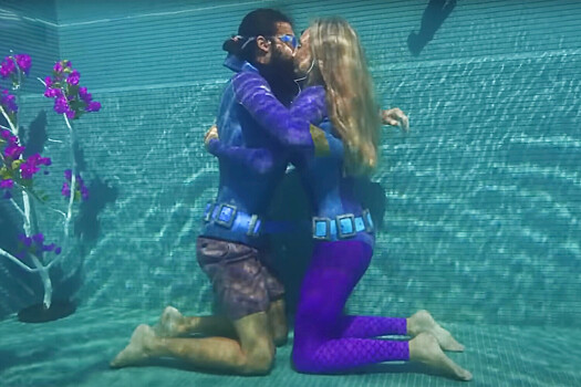 Пара установила рекорд по самому долгому поцелую под водой