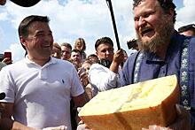 Глава Подмосковья дал старт строительству новой сыроварни