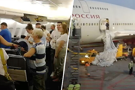 СК начал проверку после инцидента с открытым аварийным выходом лайнера в Шереметьево