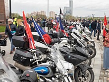 В Музее Победы побывали «Ночные волки»