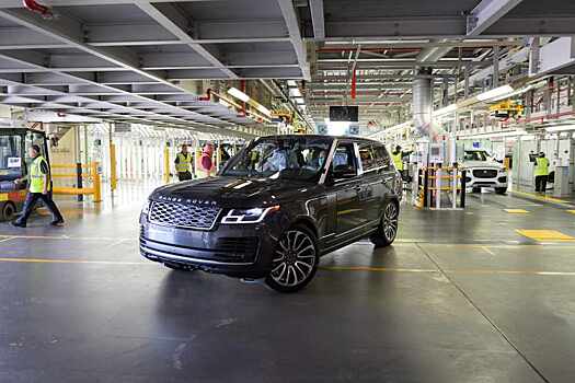 На заводе Jaguar Land Rover произведен первый Range Rover в режиме социальной дистанции