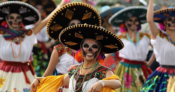 В Мехико прошёл парад Катрины