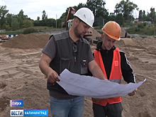 В Озёрске завершено возведение фундамента нового физкультурного комплекса