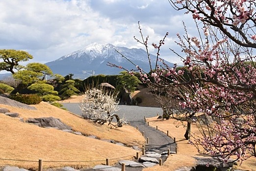 Городской сад Сэнган, Кагосима — место, с которым не хочется расставаться