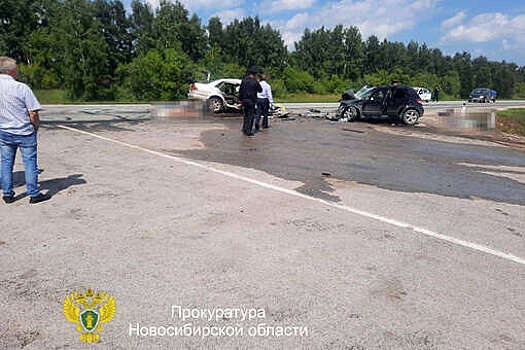 На трассе Новосибирск — Павлодар при столкновении машин погибли семь человек