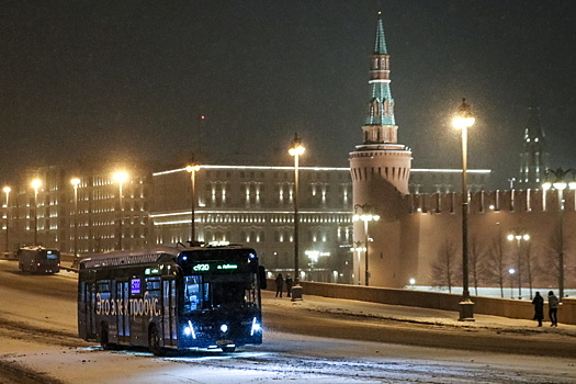 Москвичам рассказали о работе транспорта в Рождественскую ночь