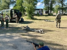 Волгоградские росгвардейцы провели занятие с участниками патриотической смены