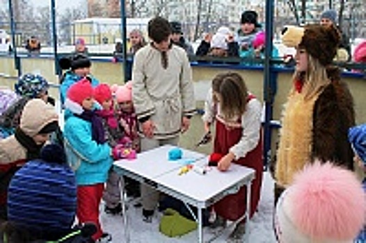 Для жителей района Крюково организовали анимационную программу «Широкая Масленица»