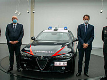 Бронированный Giulia  показала Alfa Romeo