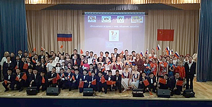 На базе школы № 1409 в Хорошевском районе САО проходит «Фестиваль Китая в Москве»
