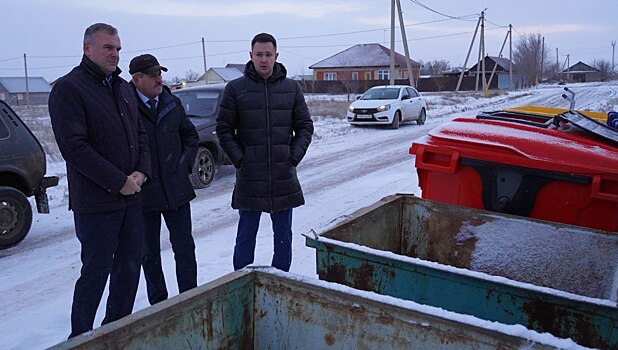 В поселке Бердянка Оренбурга появятся новые контейнеры для твердых отходов