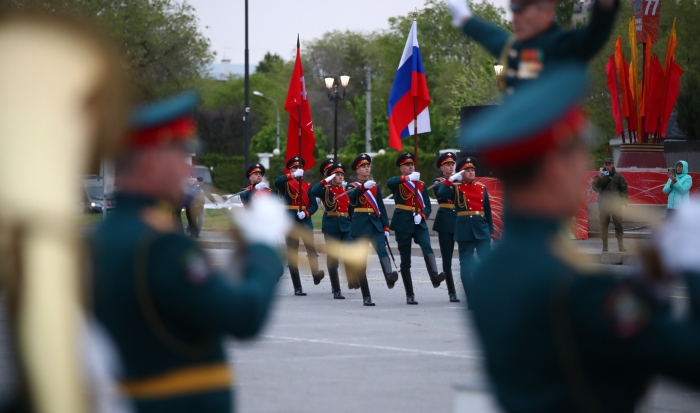 Генеральная репетиция парада ко Дню Победы состоялась в Волгограде
