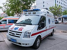 В Китае перевернулся пассажирский автобус