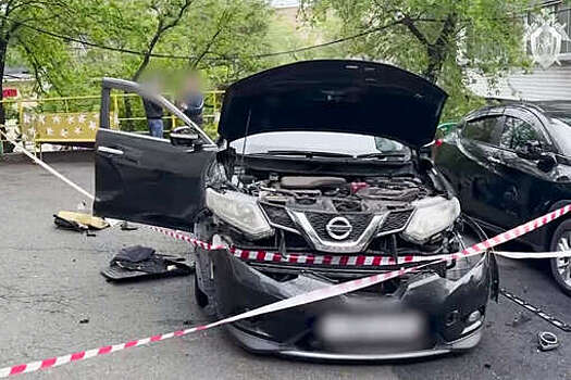 СК РФ возбудил дело о покушении на жителя Владивостока путем подрыва его машины