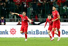 Турция — Латвия — 4:0, обзор матча квалификации Евро-2024, 15 октября 2023 года, видео голов Тосуна, Акгюна, Актюркоглу