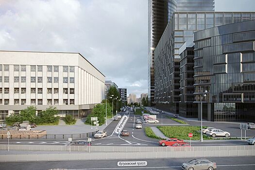 Работы по реконструкции улицы Кульнева в районе Дорогомилово выполнены на 40% – Собянин