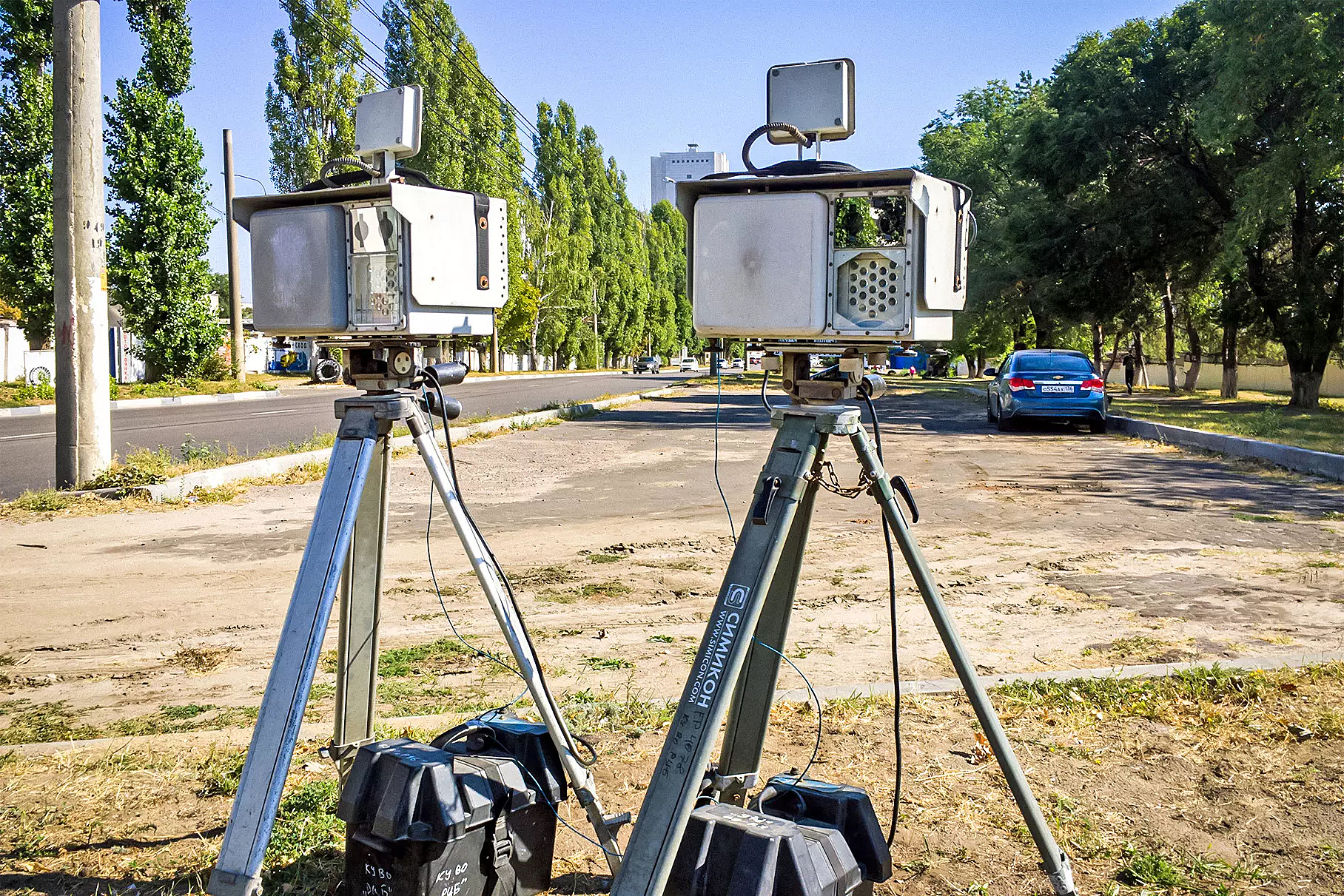 В России впервые сократилось число дорожных камер