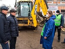 Владислав Шапша проверил ход дорожных работ в Калуге