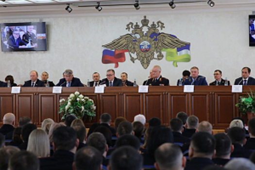 Виталий Шулика принял участие в работе коллегии МВД по Республике Бурятия по итогам 2023 года