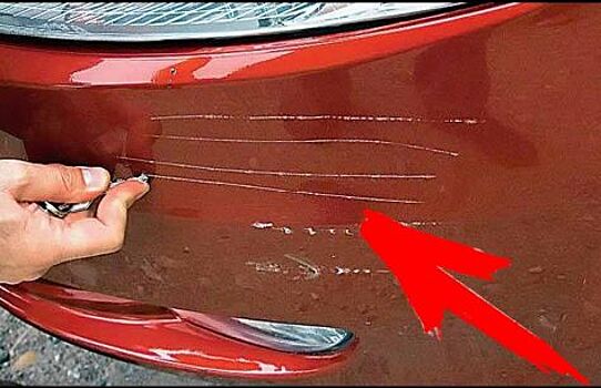 Что нужно знать об удалении царапин с бампера