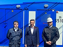 Гендиректор «Омскэлектро» Жуковский представил новую трансформаторную подстанцию