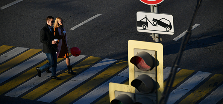 Московские светофоры перенастроили в пользу пешеходов