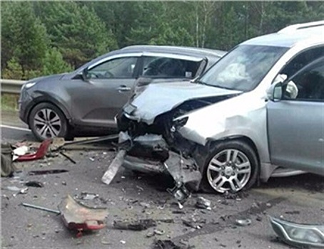 В ДТП под Канском пострадали три человека