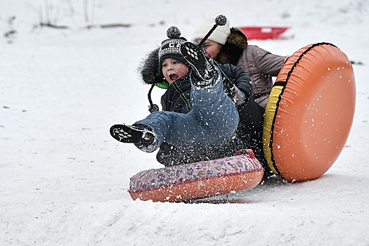 В России появился ГОСТ на горки для катания на "ватрушках"