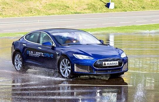Magna дала Tesla Model S три электромотора взамен двух