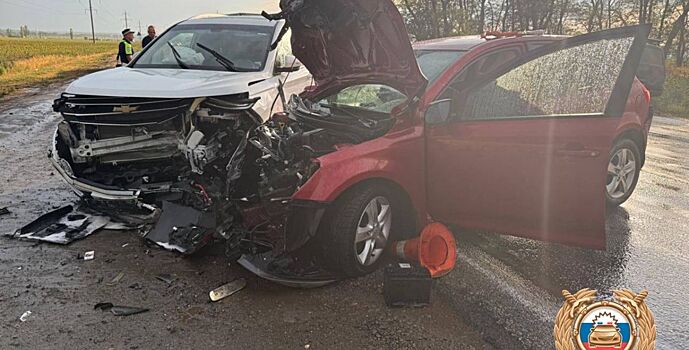 В ДТП в Неклиновском районе пострадали три человека