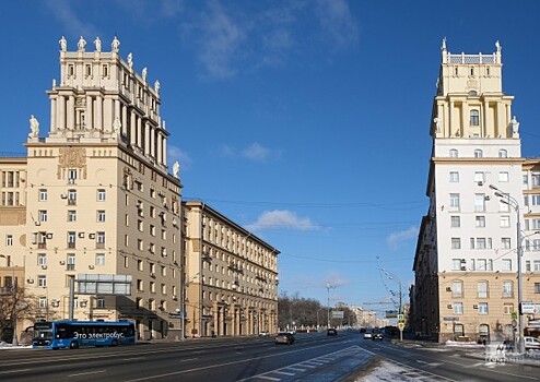 В Москве отреставрировали архитектурный ансамбль на Гагаринской площади