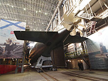 В Петербурге спустили на воду большую дизель-электрическую подлодку "Уфа"