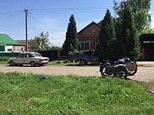 На Кубани пьяный мотоциклист на «Урале» устроил аварию