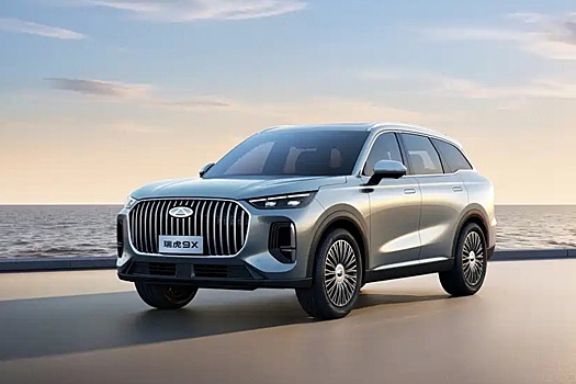 Новый Chery Tiggo 9X с автопилотом сняли на официальные фото