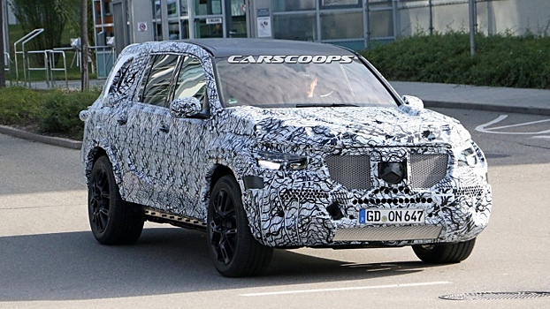 Новый Mercedes-Benz GLS впервые замечен на тестах
