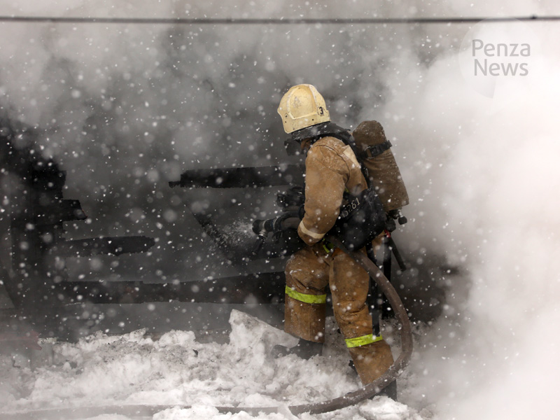 В Степановке огонь уничтожил садовый дом