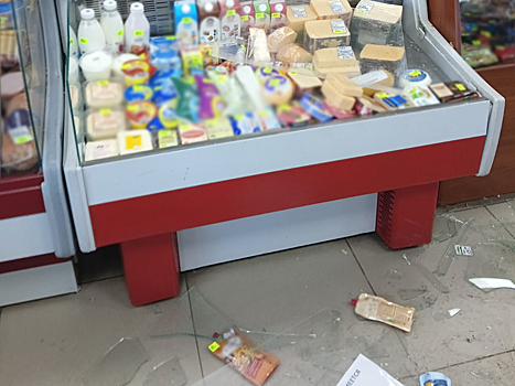 Кузбассовец устроил погром в магазине
