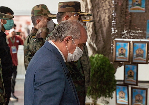 Посол России в Иране и Генеральный консул РФ в Исфагане встретились с российской командой на конкурсе «Мастер-оружейник» АрМИ-2021