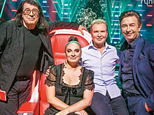 Появились первые фотографии со съемок нового “Голоса 60+”