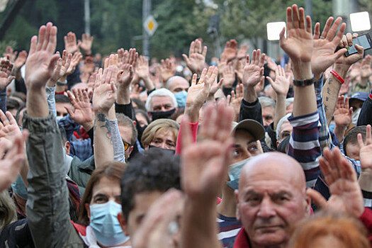 Грузинская оппозиция анонсировала новую акцию протеста в Тбилиси