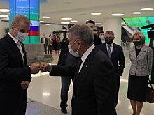 Минниханов показал Грефу пилотную версию приложения "Мои субсидии"