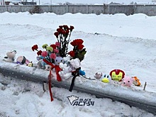 В Новосибирске на месте гибели шести человек появился стихийный мемориал