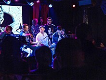 Музыкально-поэтический перформанс "Хармс. Doc Revival" представили в Москве ленинградские театральные актеры и группа "АукцЫон"
