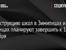 Реконструкцию школ в Зимитицах и Бегуницах планируют завершить к 1 сентября