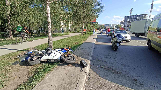 Пострадал мотоциклист: ДТП в Кировском районе Новосибирска