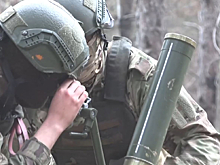 Расчет 82-мм миномета «Поднос» морской пехоты Черноморского флота группировки войск «Днепр» уничтожил опорный пункт ВСУ на правом берегу Днепра