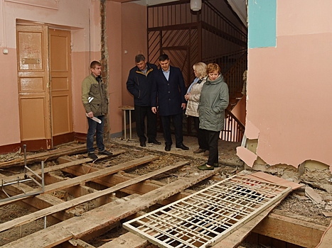 Капитальный ремонт школы №11 Вологды начался раньше срока